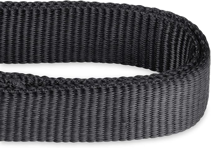 Hyhug Martingale Collar for Dogs Small Black |Escape - Proof Heavy Duty Nylon Durable No Buckle, Ideal for Training & Daily Walks