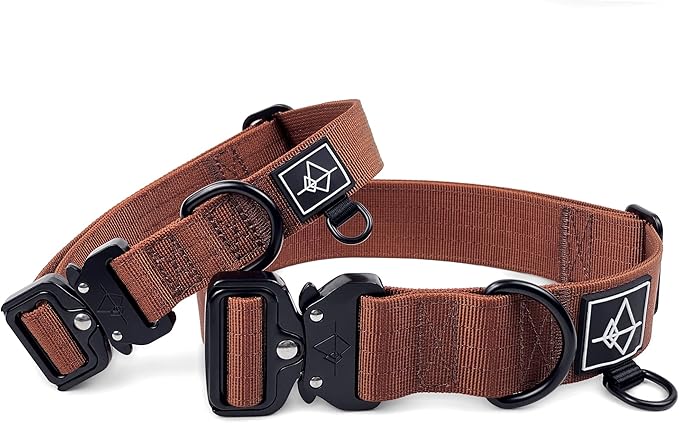 Made to ROAM Premium Dog Collar - Adjustable Heavy Duty Nylon Collar with Quick-Release Metal Buckle (Arizona Heartbeat, Classic Size 5)