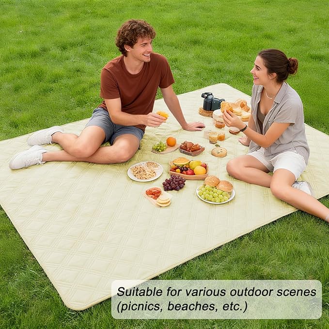 hyha Waterproof Dog Blanket, Reversible Pet Bed Blanket, Soft Sofa Couch Cover for Dogs Washable, Waterproof Pet Couch Covers for Sofa Puppy Cats Furniture Protector(52"x82", Beige/Beige)