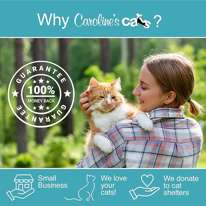Caroline's Cats Silvervine Powder Packets for Cat Toys - Gall Fruit Refill Pouches More Potent Than Catnip Replacements for Flapping Bird, Flopping Fish, and More