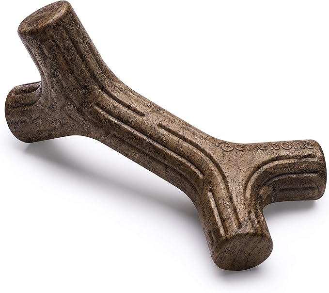 Benebone Maplestick Real Wood Durable Dog Chew Toy, Made in USA, Small