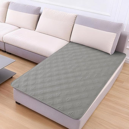 hyha Waterproof Dog Blanket, Reversible Pet Bed Blanket, Soft Sofa Couch Cover for Dogs Washable, Waterproof Pet Couch Covers for Sofa Puppy Cats Furniture Protector(40"x50", Grey/Light Grey)