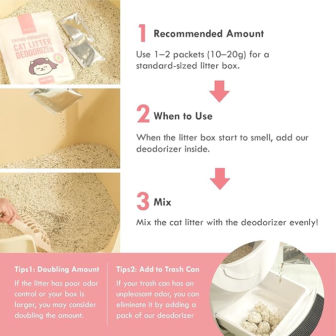 Yosemite Scented Pellet Tofu Cat Litter & Deodorizer Set – Strong Clumping, Odor Control, Easy Cleanup, Long-Lasting Freshness