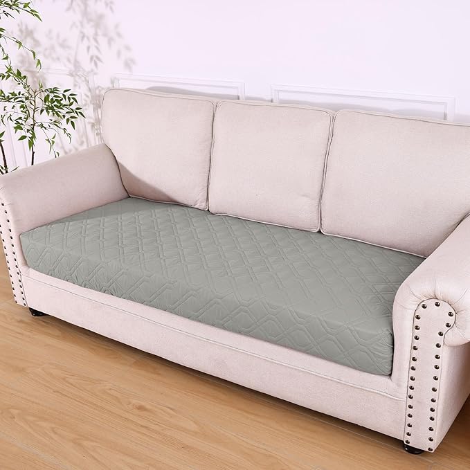 hyha Waterproof Dog Bed Blanket, Soft Pet Blankets, Waterproof Couch Cover for Dogs, Reversible Sofa Covers Washable for Furniture (40x90 Inch, Grey/Grey)