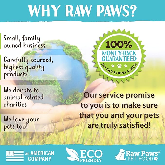 Raw Paws Freeze Dried Beef Liver Dog & Cat Treats (8-Ounce) - Made in USA - Small Liver Bites - Training & Diabetic Dog Treats