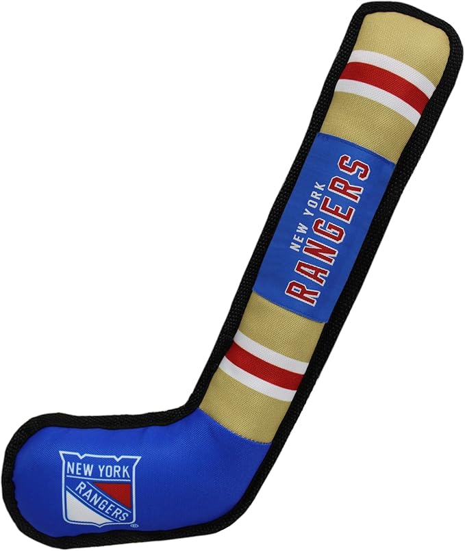 Pets First NHL New York Rangers Stick Toy for Dogs & Cats. Play Hockey with Your Pet with This Licensed Dog Tough Toy Reward!, 16 inches Long