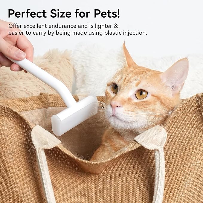 aumuca Pet Deshedding Tools for Short Haired Cats & Dogs, Dematting Deshedding Brush Cats Shedding Tool, Dog Undercoat Brush, Gently and Effectively Remove Loose Hair, Highly Deshedder Grooming Combs