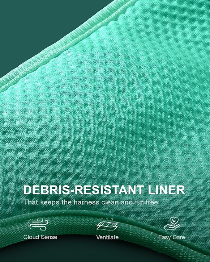 FAYOGOO Tactical Dog Harness for Large Medium Dogs - Mesh Breathable Dog Harness Escape Proof with Handle - No Pull Military Service Dog Vest with Removable Patches for Walking,Training,Hiking