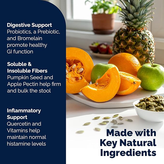 Vetnique Glandex Anal Gland Soft Chew Treats with Pumpkin for Dogs Digestive Enzymes, Probiotics Fiber Supplement for Dogs Boot The Scoot (Advanced Strength Duck/Bacon Chews (Vegetarian), 60 Ct)