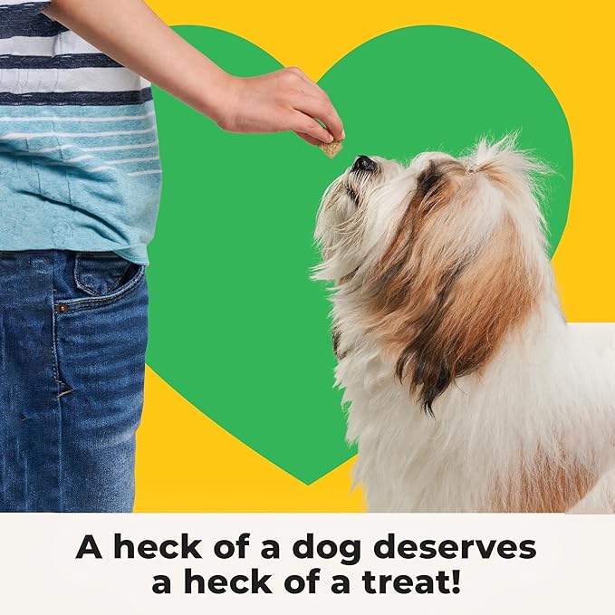 Beef Liver Dog Treats Freeze Dried - Single Ingredient Human Grade Raw Liver Bites for Training, Meal Topper, No Additives - High Protein (31g Per Cup) Dog Stocking Stuffers, Made in the USA, 14oz Bag