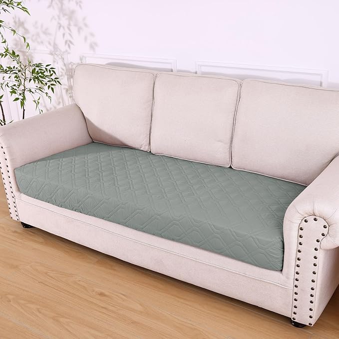 hyha Waterproof Dog Bed Blanket, Soft Pet Blankets, Waterproof Couch Cover for Dogs, Reversible Sofa Covers Washable for Furniture (40x70 Inch, Grey/Dark Grey)