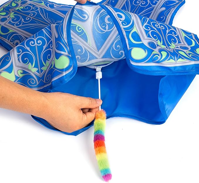 Interactive Cat Toys for Indoor Cats,Replacements(3 Plush Tail Wands)