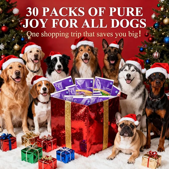 30-Pack Dog Toys for Aggressive Chewers: Indestructible Dog Toys for Large Dog, Package for All Furry Friends, Indestructible Dog Toy for Aggressive Chewers