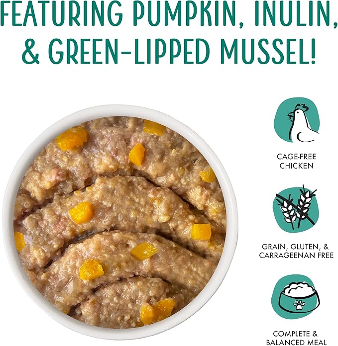 Weruva Senior Cat Food, Chicken in a Hydrating Purée, 3oz Can, Pack of 12