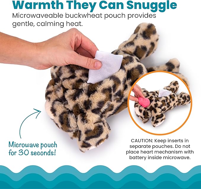 Catstages Calming Kitty Pal Cat Toy - Plush with Purring, Heartbeat, Warmth & Vibration for Anxiety Relief in Kittens and Cats