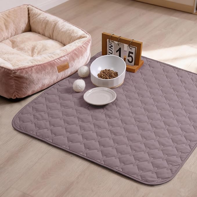 gogobunny 100% Double Sided Waterproof Dog Blanket Soft Pet Bed Cover Reversible Protect Furniture Couch Sofa Car for Puppy Large Dog Cat (Dark Sea Fog/Light Sea Fog, 30x30 Inch (Pack of 1))