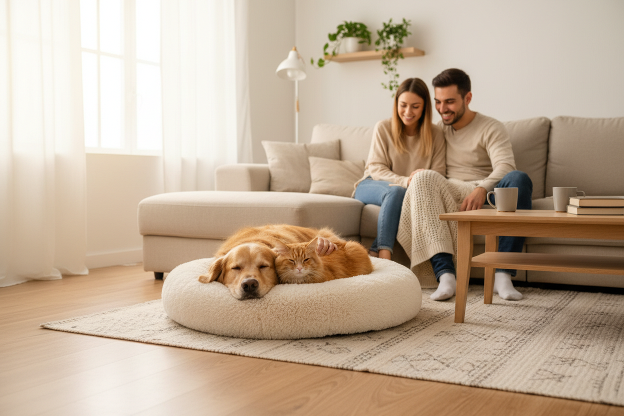 반려동물과 함께하는 행복한 순간