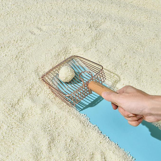 Michu Tofu Cat Litter Natural Clumping Tofu Cat Litter 5.5lb/88oz 5 Scents (Peach + Wonder Litter, 2 Pack)