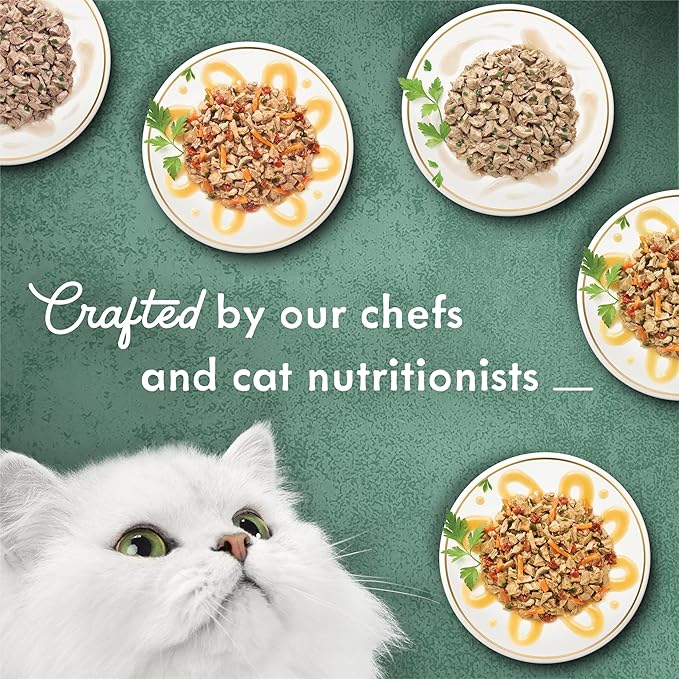 Purina Fancy Feast Wet Cat Food Variety Pack, Medleys Taste of Italy With Garden Greens in Sauce - (Pack of 30) 3 oz. Cans