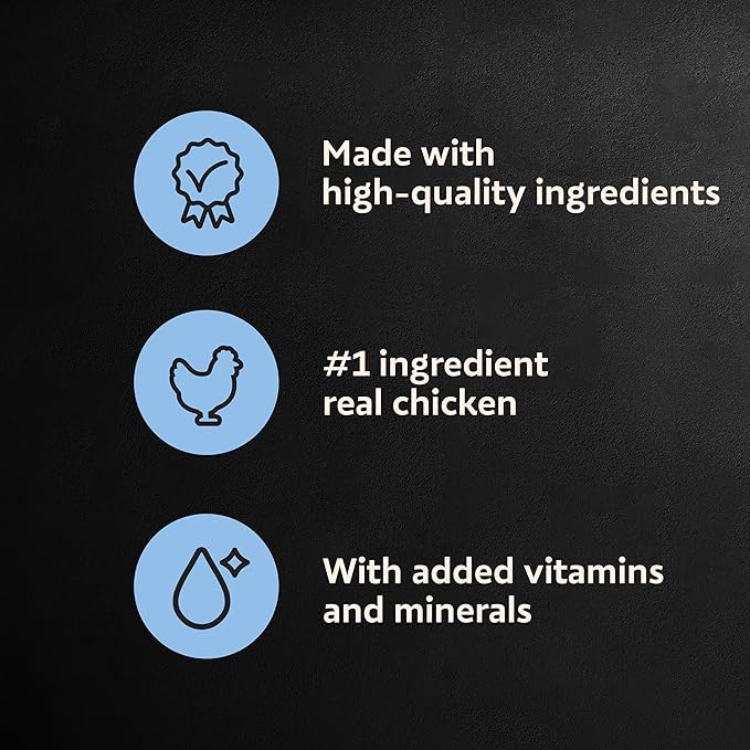 Cesar Puppy Classic Loaf in Sauce Wet Dog Food, Chicken & Beef Recipe, 3.5 oz. Easy Peel Trays, Dog Food Toppers, 24 Count