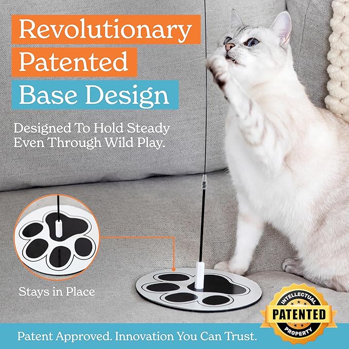 18pcs Interactive Cat Toys for Indoor Cats Suction Cup Cat Toys for Indoor Cats Bird Hunting Slefplay Simulation for Kitten Flying Bird Toy Feather Wand Attachments