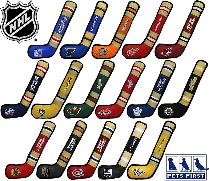 Pets First NHL Ottawa Senators Stick Toy for Dogs & Cats. Play Hockey with Your Pet with This Licensed Dog Tough Toy Reward!, 16 inches Long