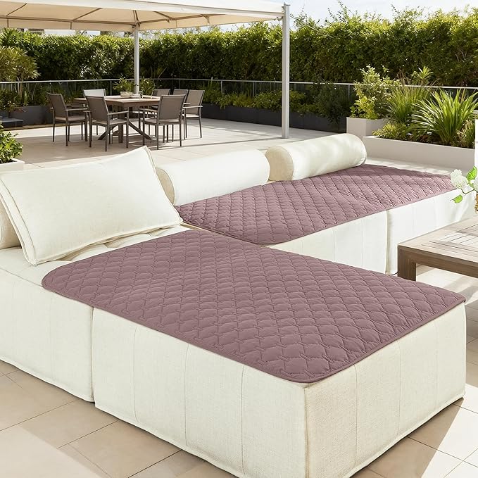 gogobunny 100% Double Sided Waterproof Dog Blanket Soft Pet Bed Cover Reversible Protect Furniture Couch Sofa Car for Puppy Large Dog Cat (Dark Sea Fog/Light Sea Fog, 40x50 Inch (Pack of 1))