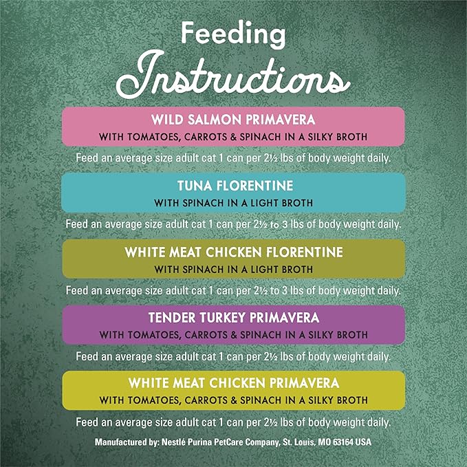 Purina Fancy Feast Wet Cat Food Variety Pack, Medleys Taste of Italy With Garden Greens in Sauce - (Pack of 30) 3 oz. Cans