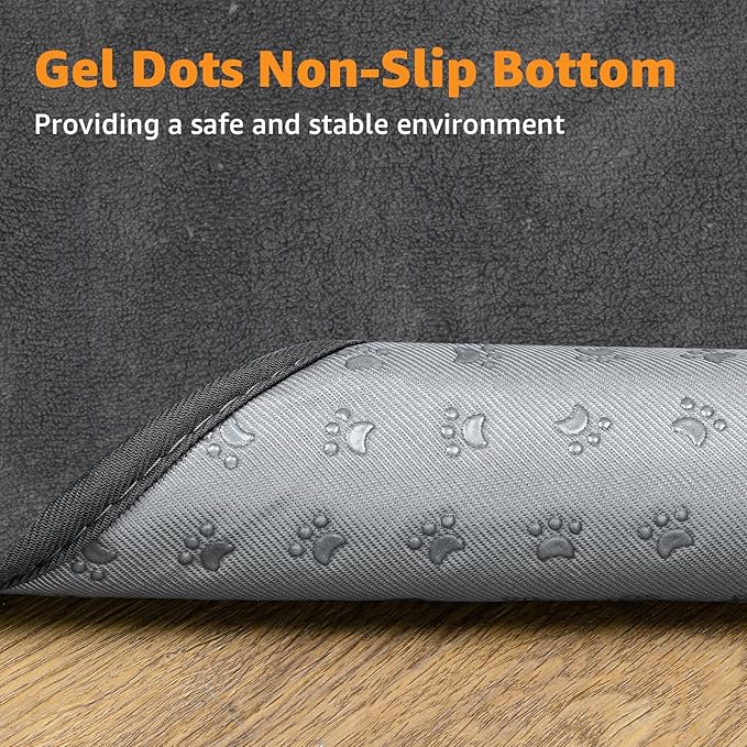 Washable Pee Pads for Dogs, 24x36 4 Pack Reusable Whelping Pads, Absorb Dog Mats Non-Slip Puppy Training Pads for Whelping, Potty, Training, Playpen, Crate