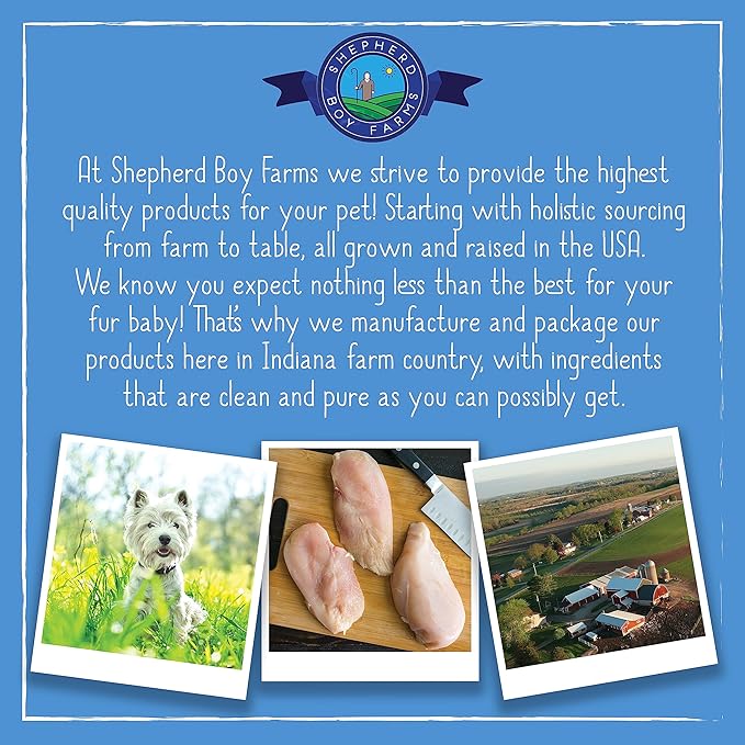 Shepherd Boy Farms Freeze Dried Dog and Cat Treats, Lamb Liver, All Natural Single Ingredient Freeze-Dried Dog Treat & Snacks, Made in USA, High Protein, Essential Nutrition of Raw Food, 3oz